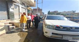 رئيس مدينة بيلا تقود حملة مكبرة لرفع الإشغالات وإزالة التعديات في كفر الشيخ