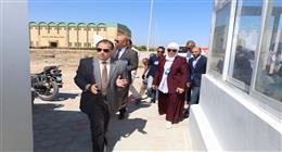 رئيس جامعة قنا يفتتح بوابة الزهور 2 والنقطة الأمنية الجديدة